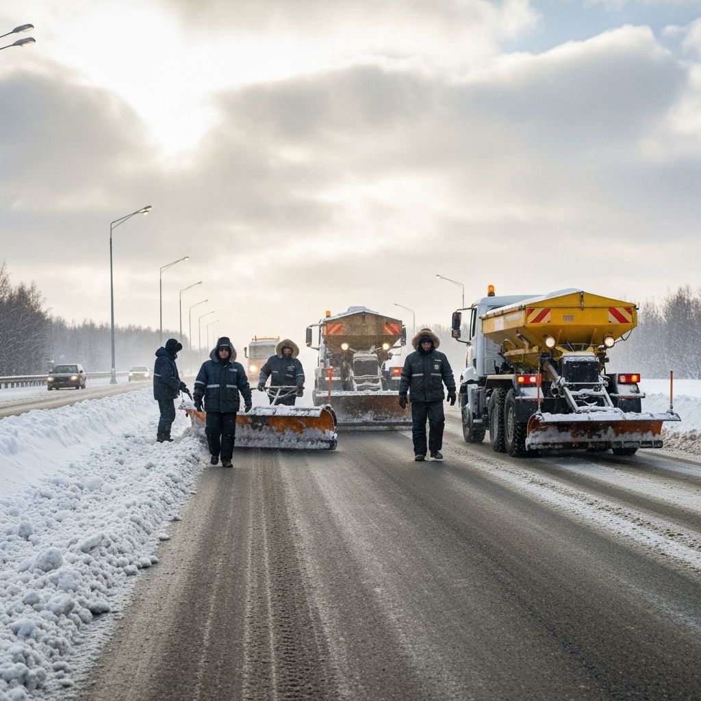 Winter Road Maintenance Schedule